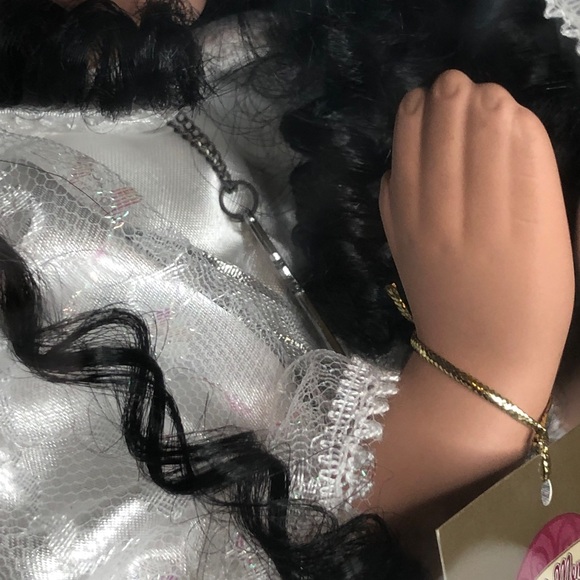 Collectible Memories Porcelain Monica Doll 12” Bisque Praying - Picture 8 of 8